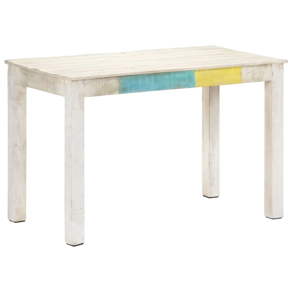 vidaXL Tavolo da Pranzo 120x60x76 cm in Legno Massello di Mango