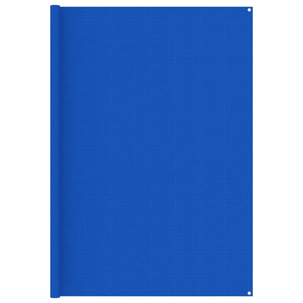 vidaXL Tappeto da Tenda 250x400 cm Blu