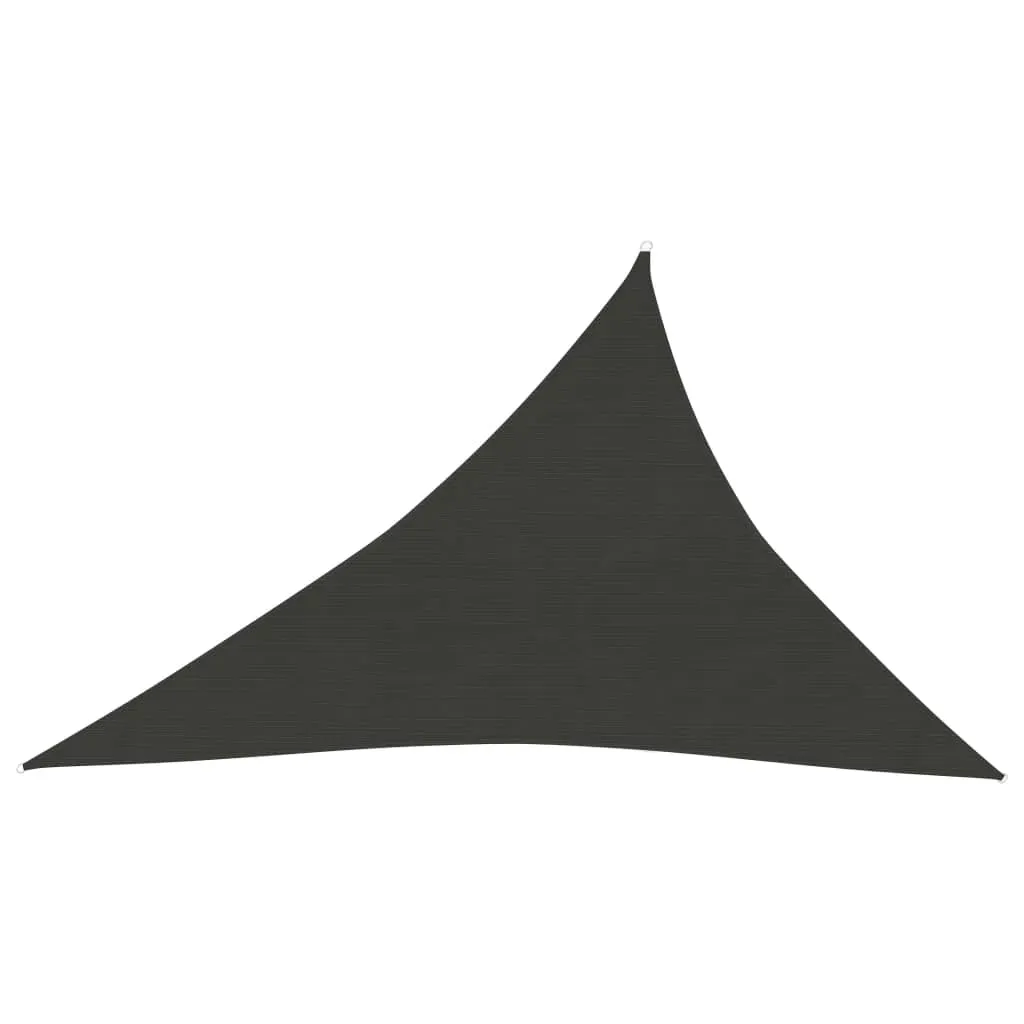 vidaXL Vela Parasole 160 g/m² Antracite 3x4x5 m in HDPE