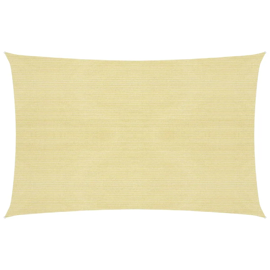 vidaXL Vela Parasole 160 g/m² Beige 2x2,5 m in HDPE