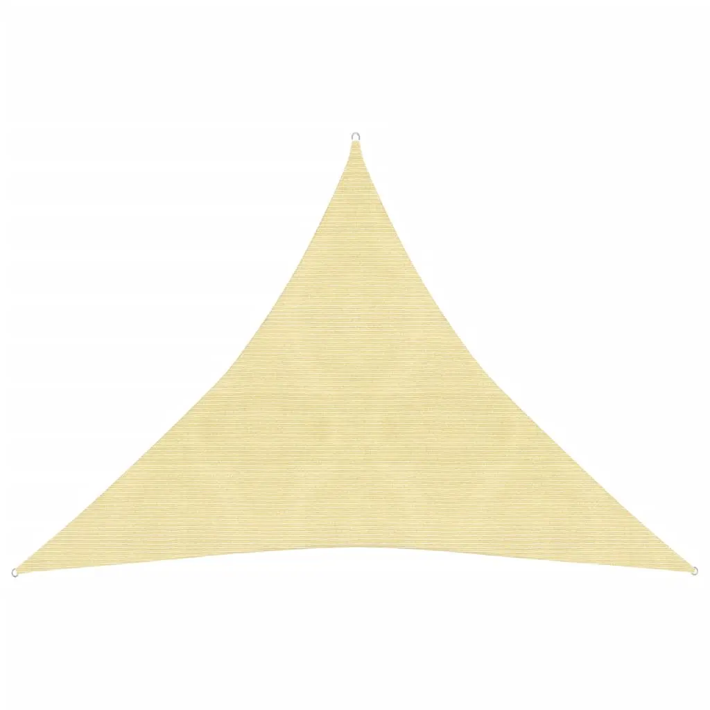 Vela Parasole 160 g/m² Beige 6x6x6 m in HDPE