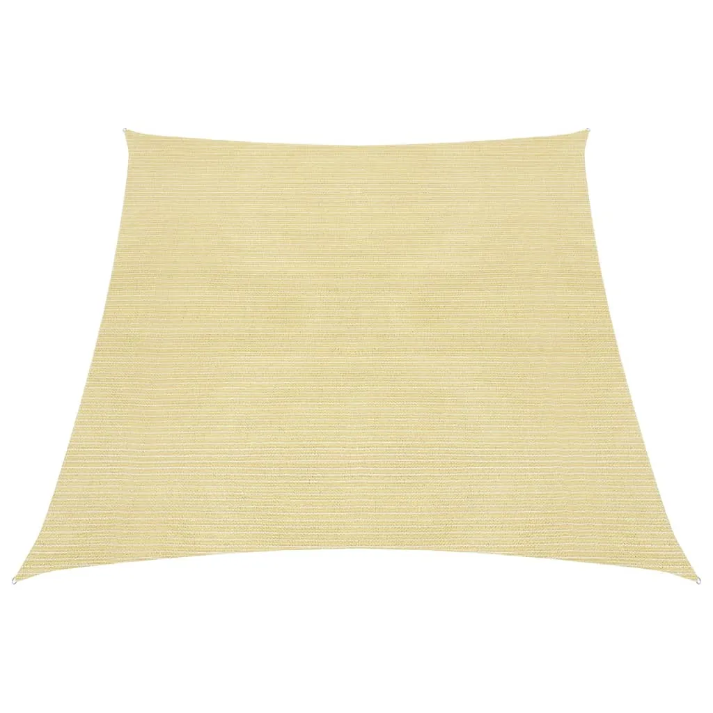 vidaXL Vela Parasole 160 g/m² Beige 3/4x2 m in HDPE