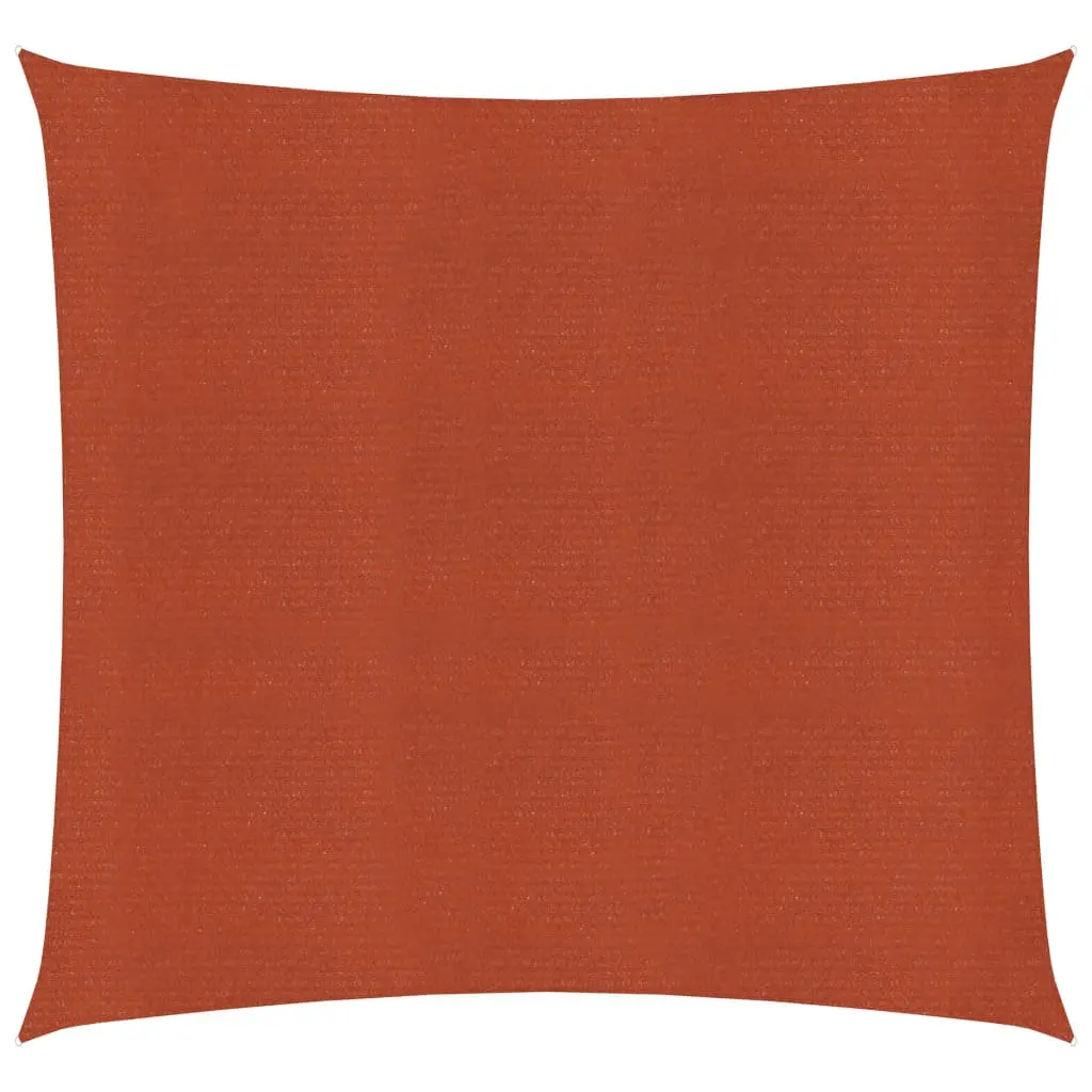 Vela Parasole 160 g/m² Terracotta 3x3 m in HDPE