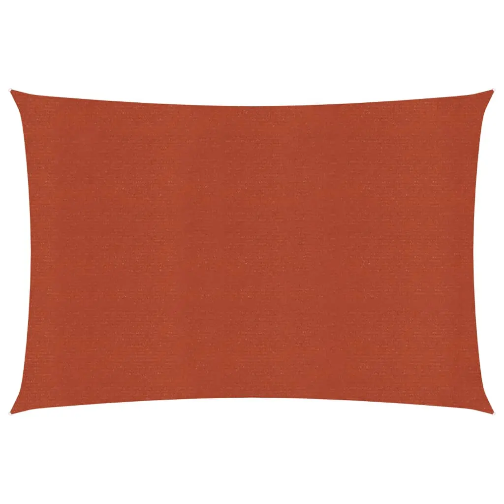 Vela Parasole 160 g/m² Terracotta 3x4 m in HDPE