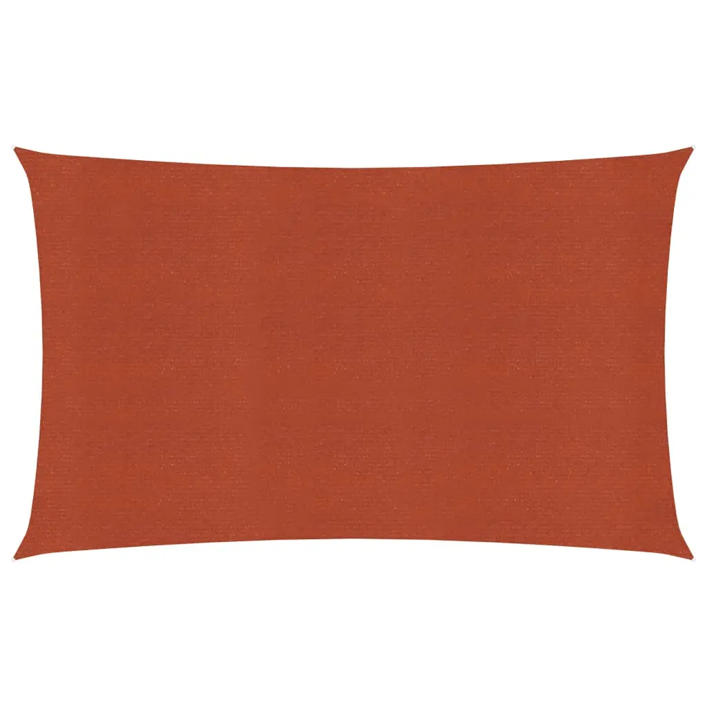 Vela Parasole 160 g/m² Terracotta 3x6 m in HDPE