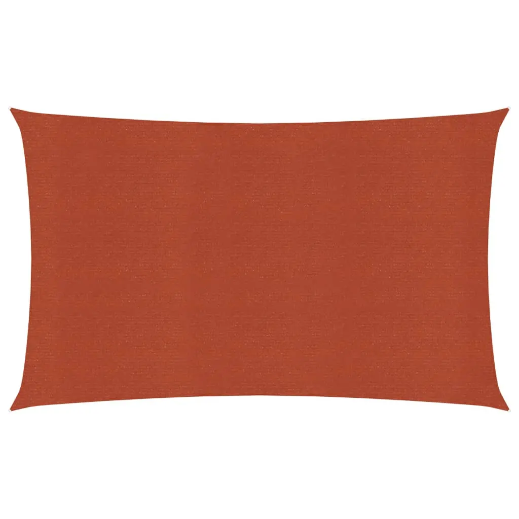 Vela Parasole 160 g/m² Terracotta 5x8 m in HDPE