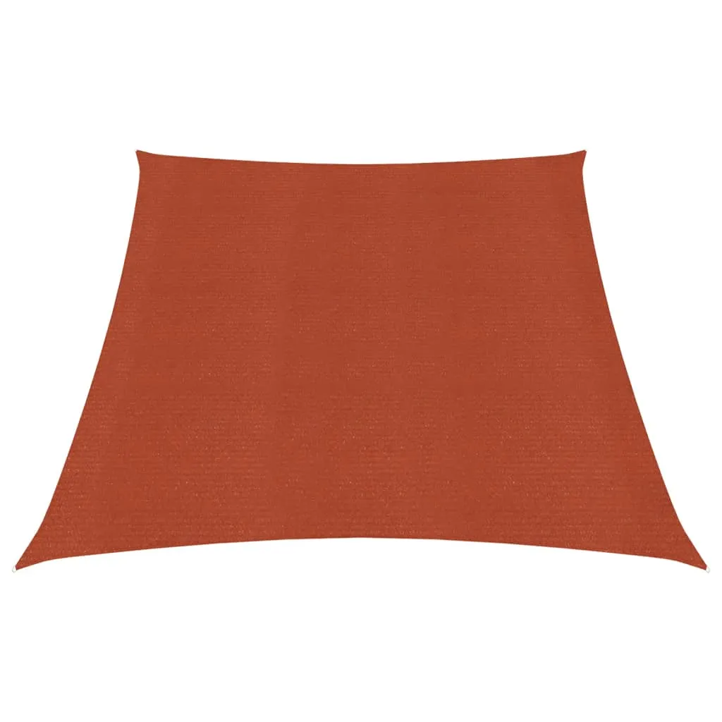 vidaXL Vela Parasole 160 g/m² Terracotta 3/4x2 m in HDPE