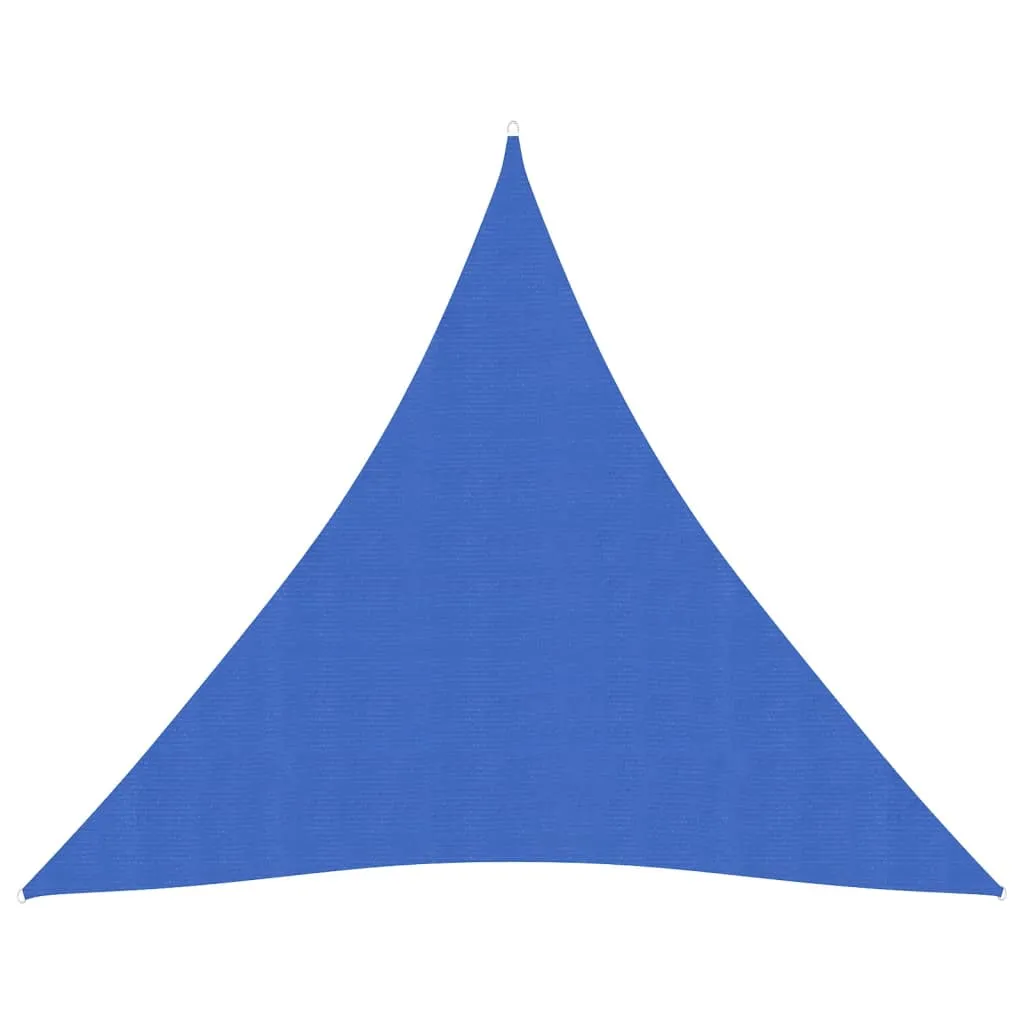 vidaXL Vela Parasole 160 g/m² Blu 4x4x4 m in HDPE