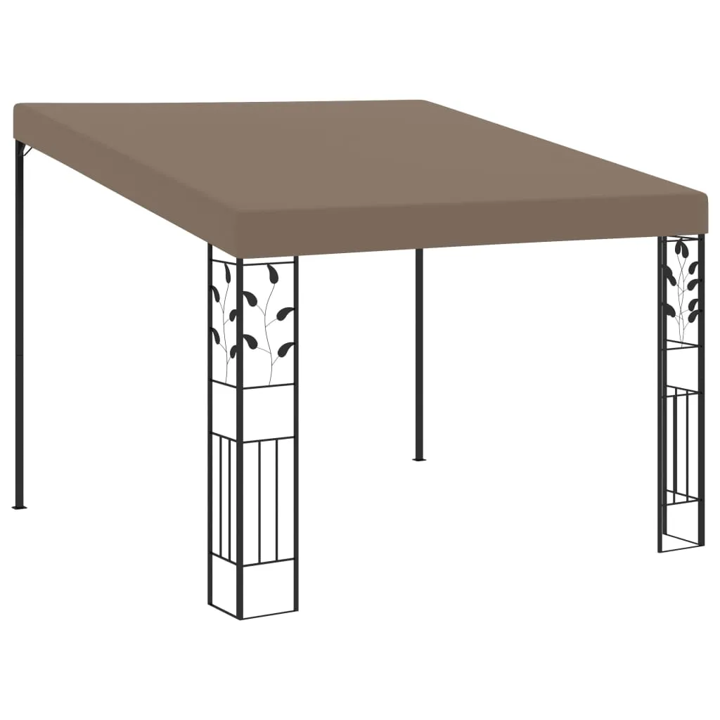 vidaXL Gazebo a Parete 3x3x2,5 m Talpa