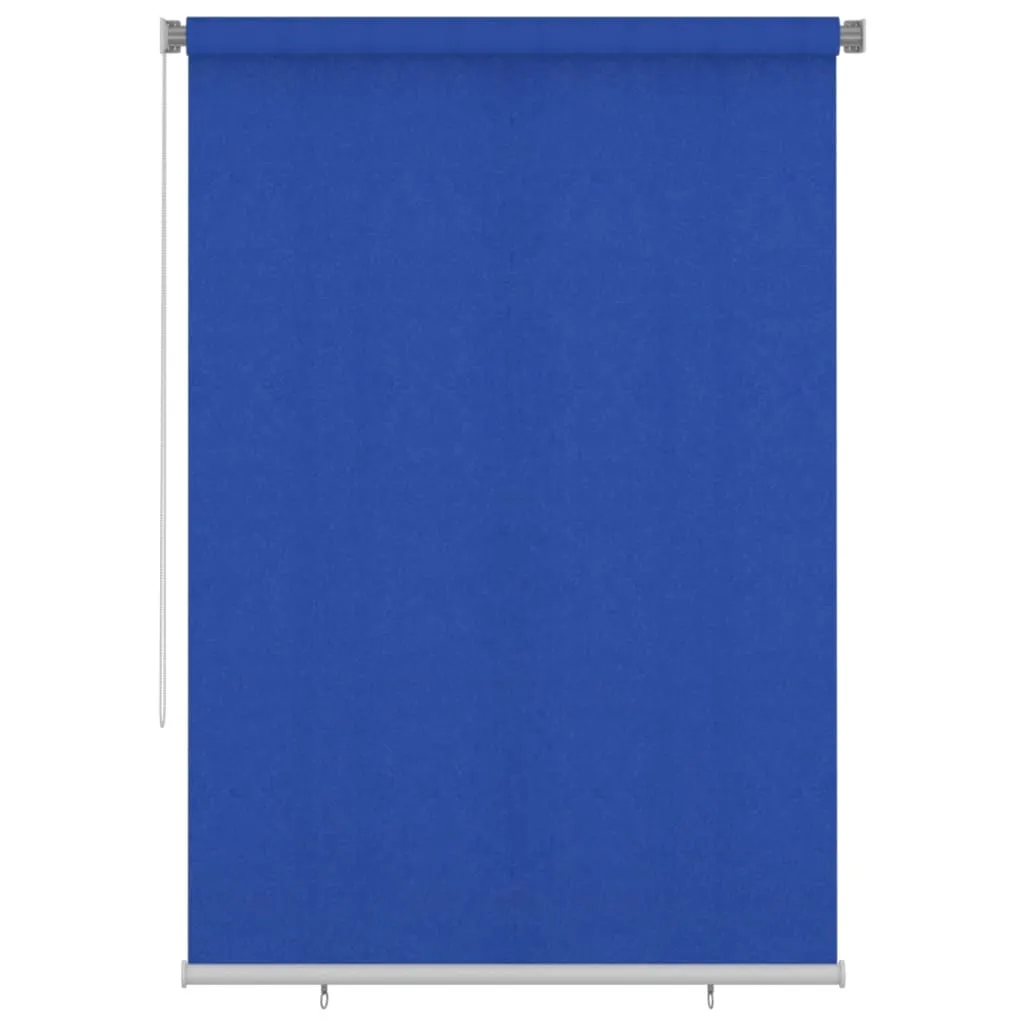 vidaXL Tenda a Rullo per Esterni 160x230 cm Blu HDPE