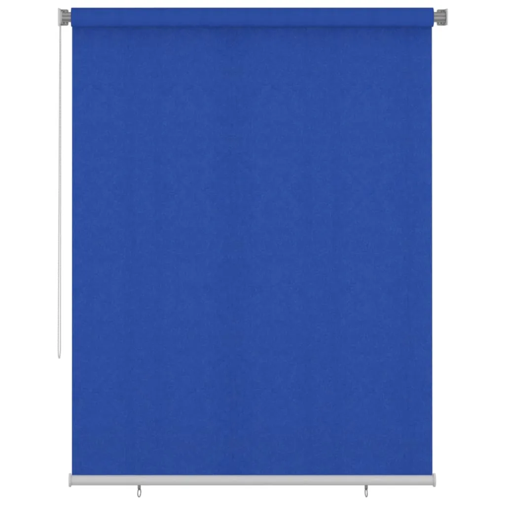 vidaXL Tenda a Rullo per Esterni 180x230 cm Blu HDPE