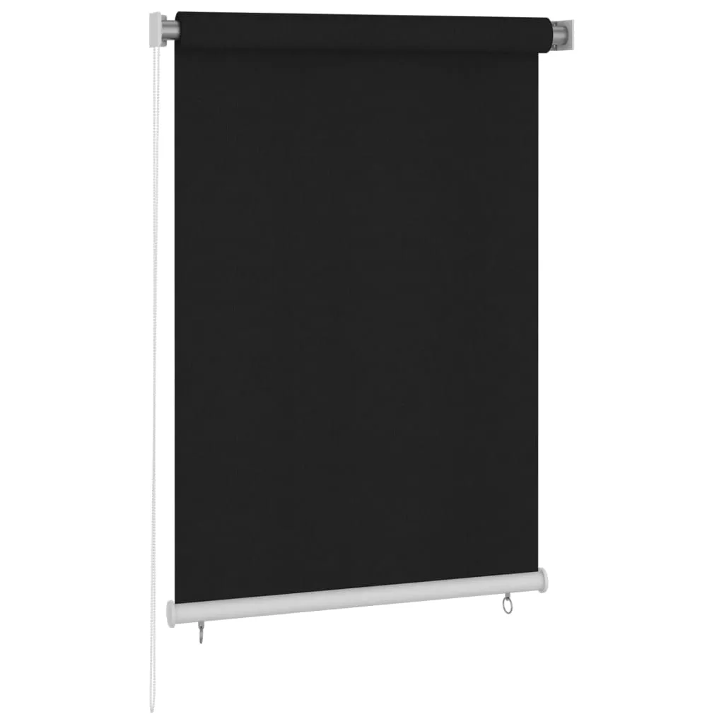 vidaXL Tenda a Rullo per Esterni 100x140 cm Nera