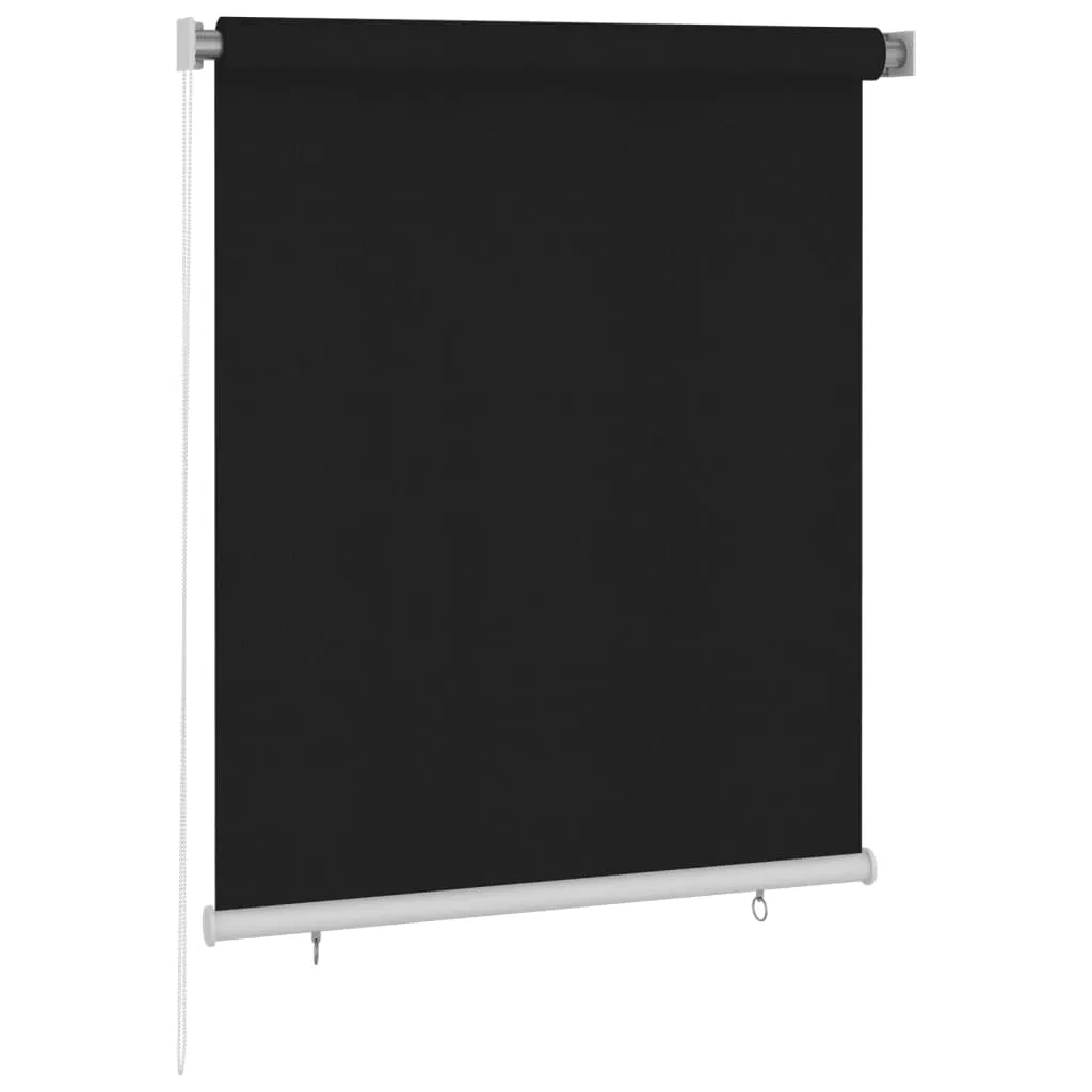 vidaXL Tenda a Rullo per Esterni 120x140 cm Nera