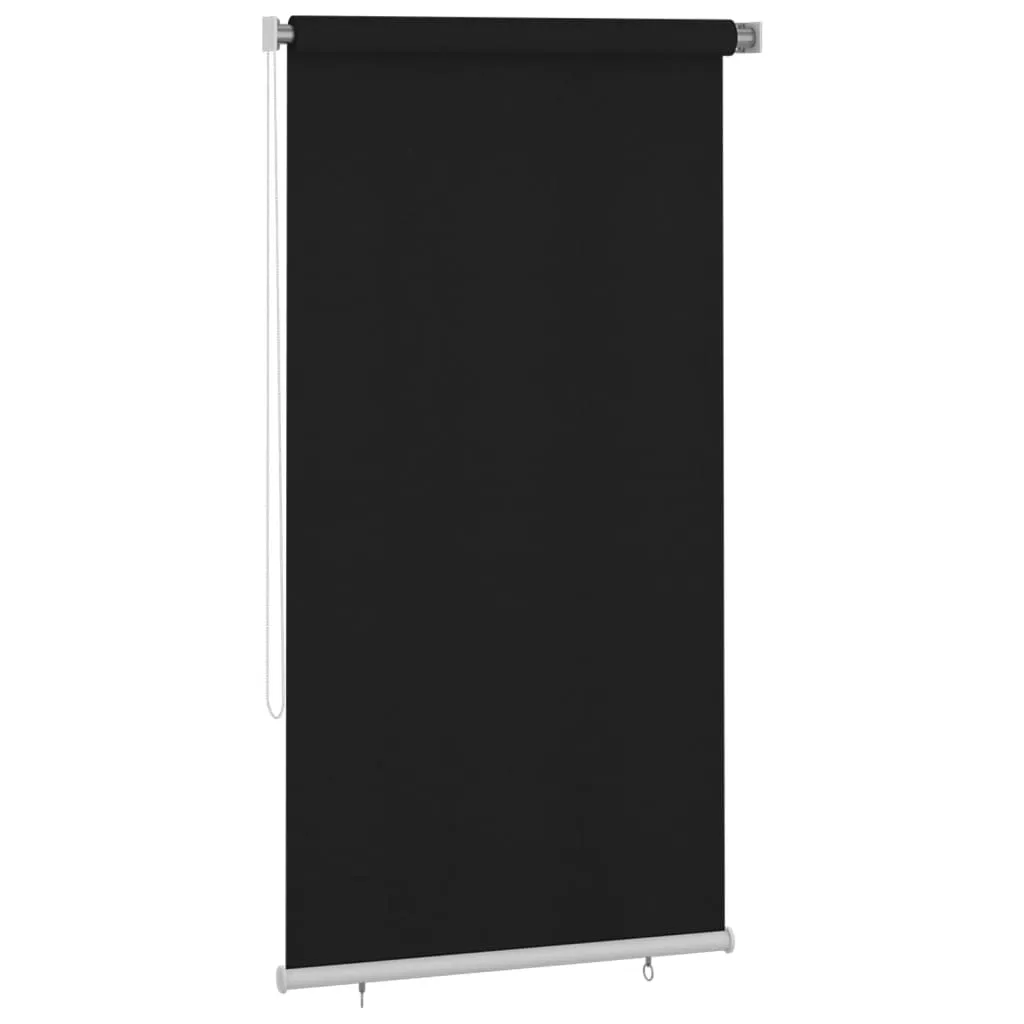 vidaXL Tenda a Rullo per Esterni 120x230 cm Nera