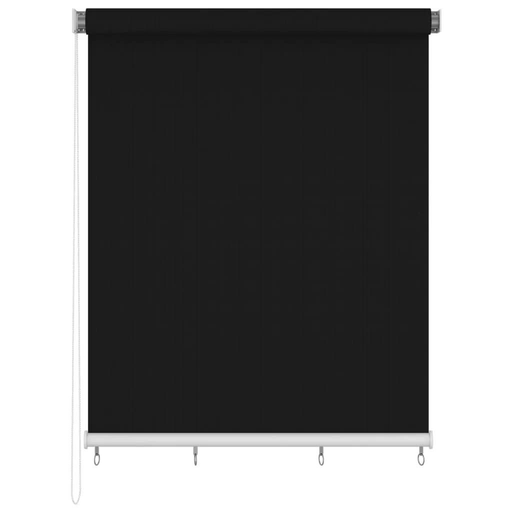 vidaXL Tenda a Rullo per Esterni 220x230 cm Nera