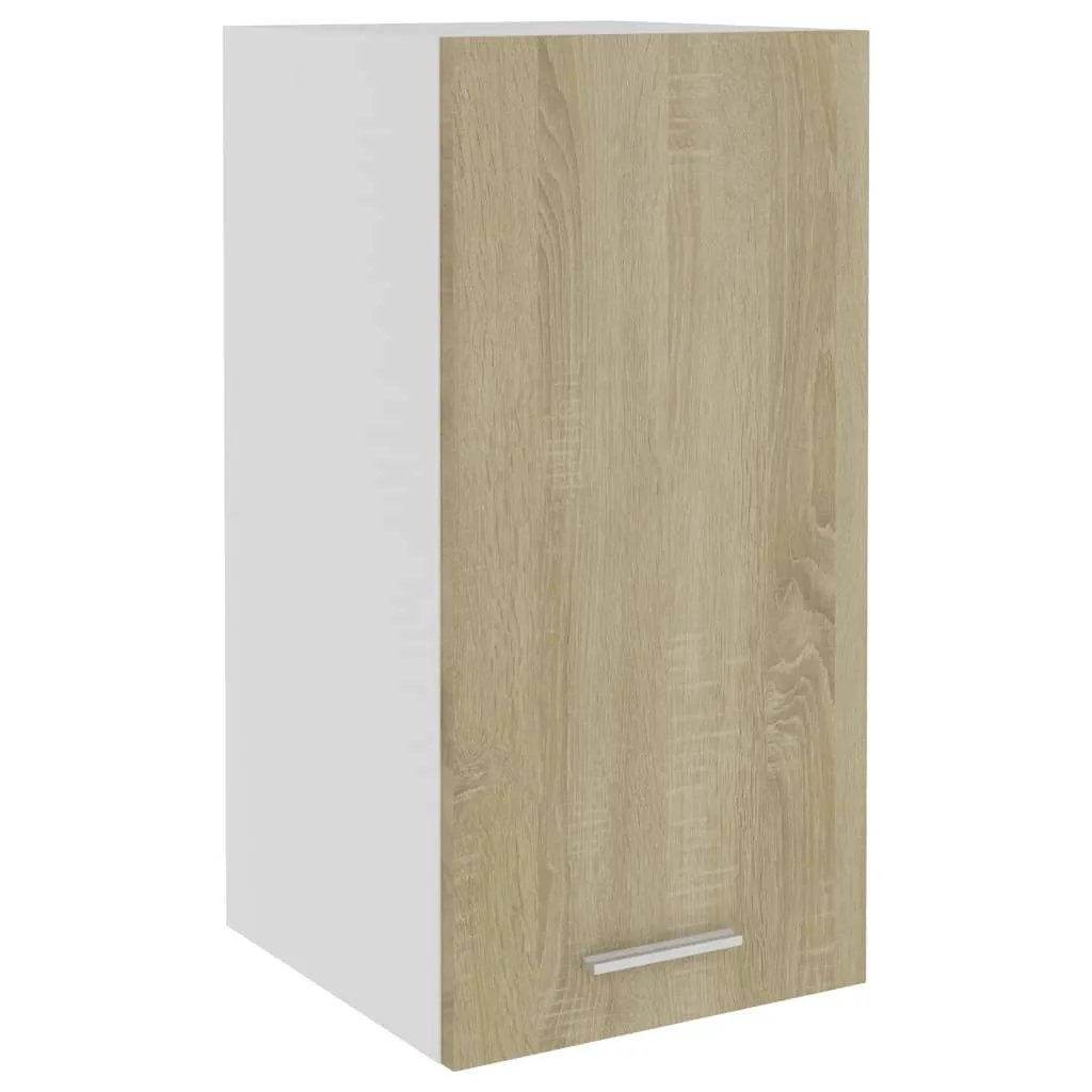 vidaXL Mobile Pensile Rovere Sonoma 29,5x31x60 cm in Legno Multistrato