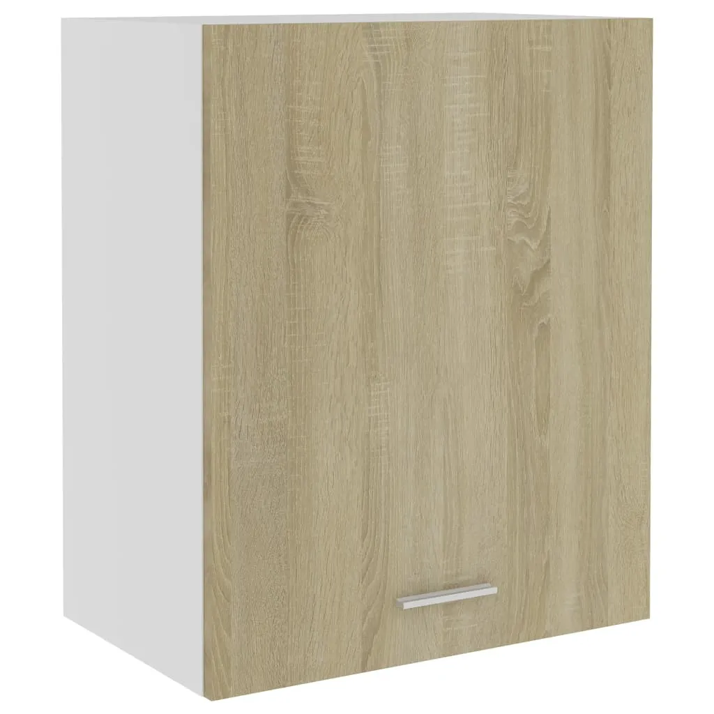 vidaXL Mobile Pensile Rovere Sonoma 50x31x60 cm in Legno Multistrato