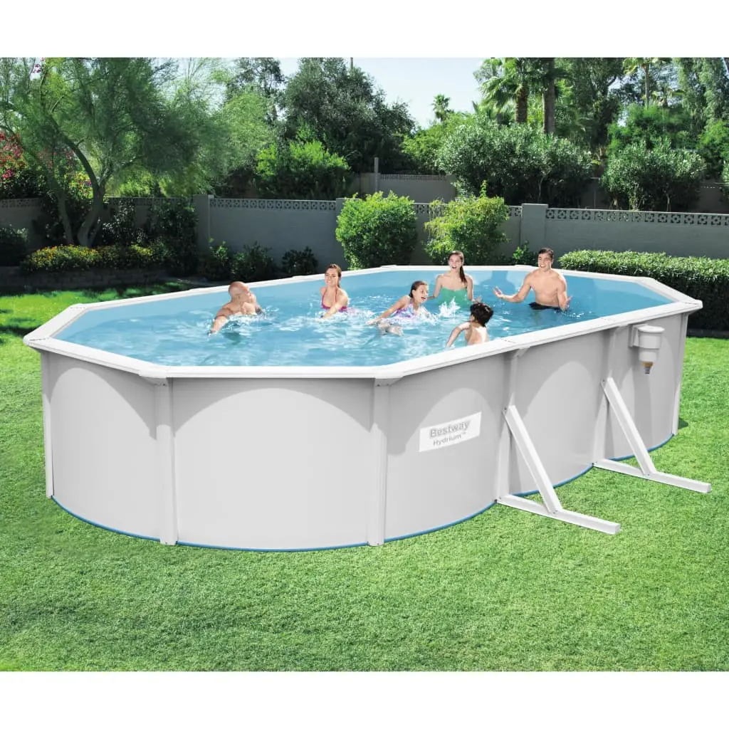 Bestway Telaio Piscina Fuori Terra Ovale Hydrium 610x360x120 cm