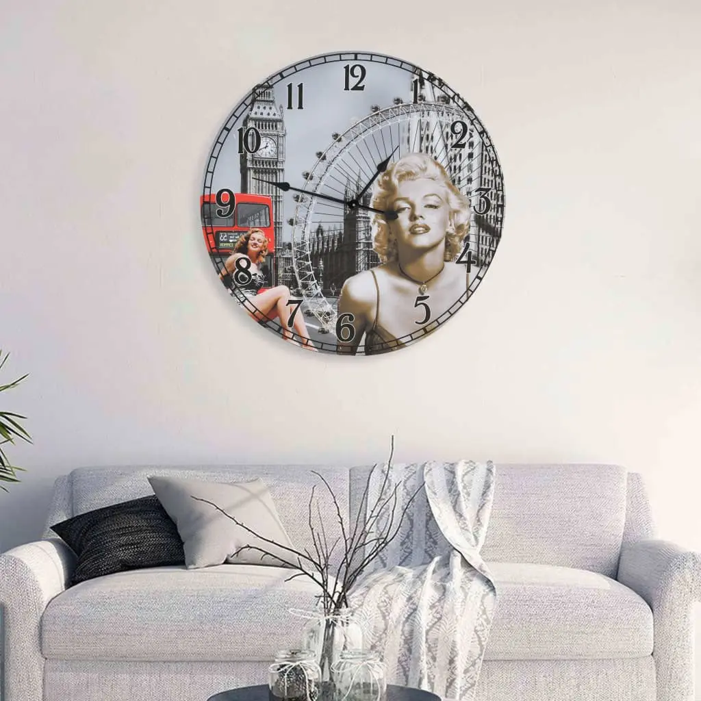 Orologio da Parete Vintage Marilyn Monroe 60 cm