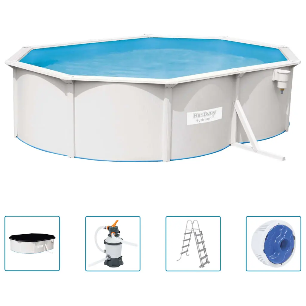 Bestway Set Piscina Hydrium 500x360x120 cm