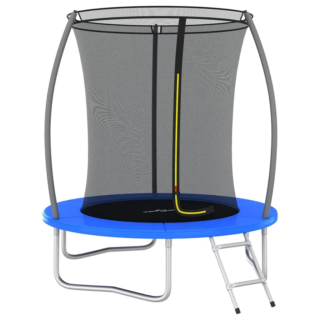 vidaXL Set Trampolino Rotondo 183x52 cm 80 kg