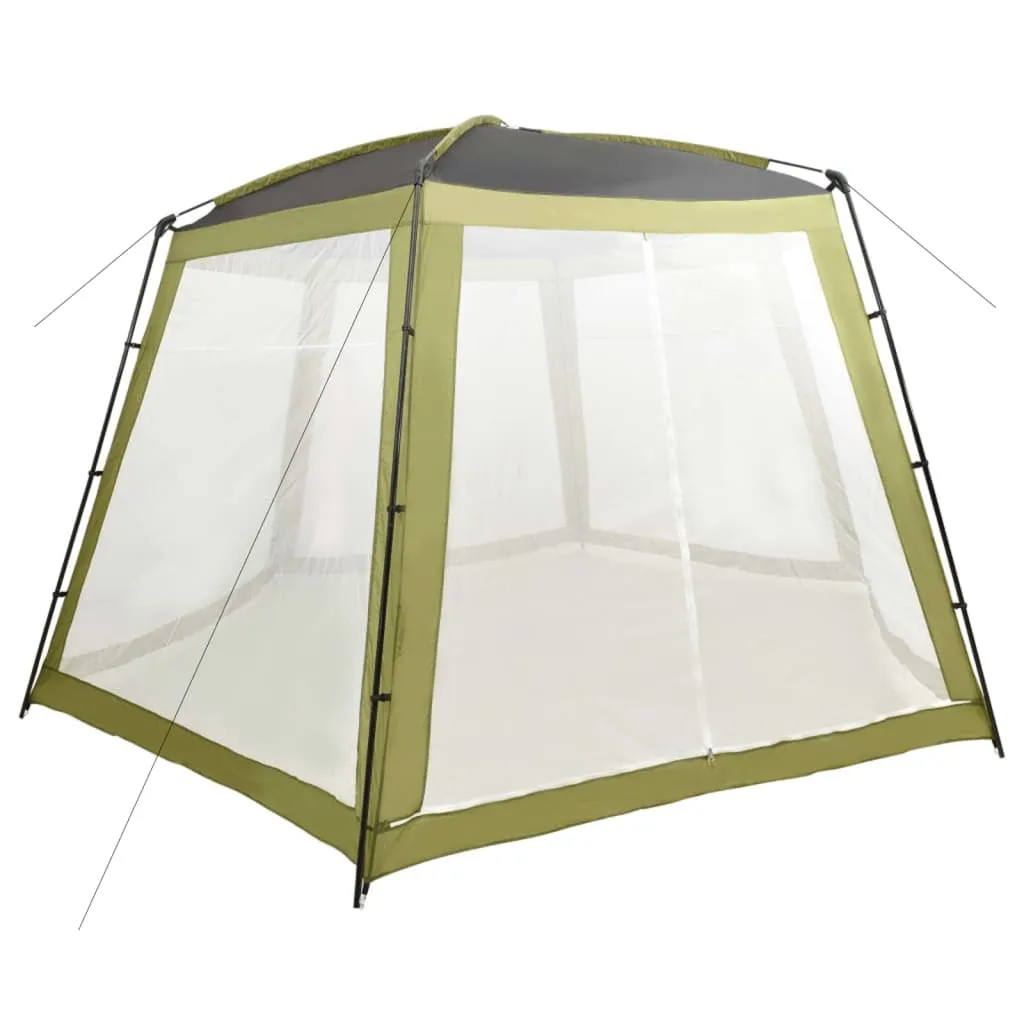 vidaXL Tenda per Piscina in Tessuto 500x433x250 cm Verde