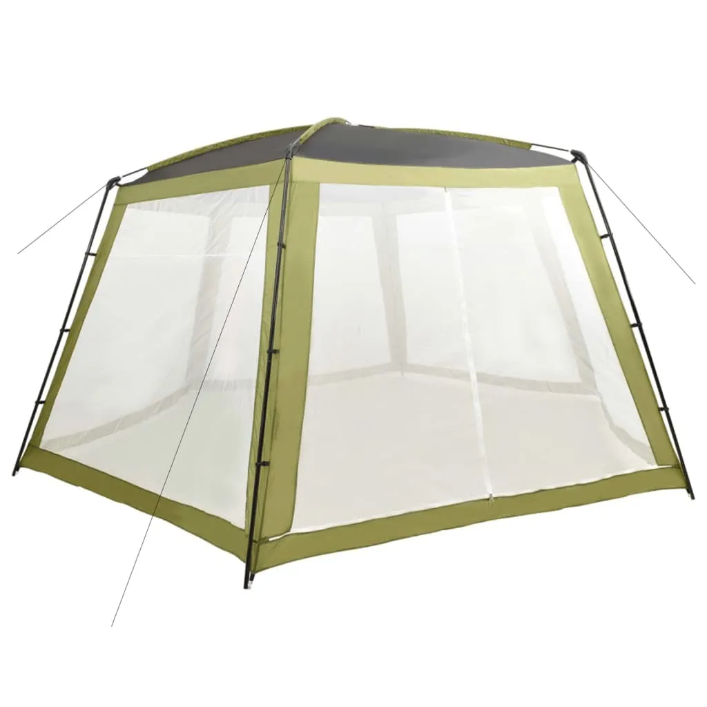 vidaXL Tenda per Piscina in Tessuto 660x580x250 cm Verde