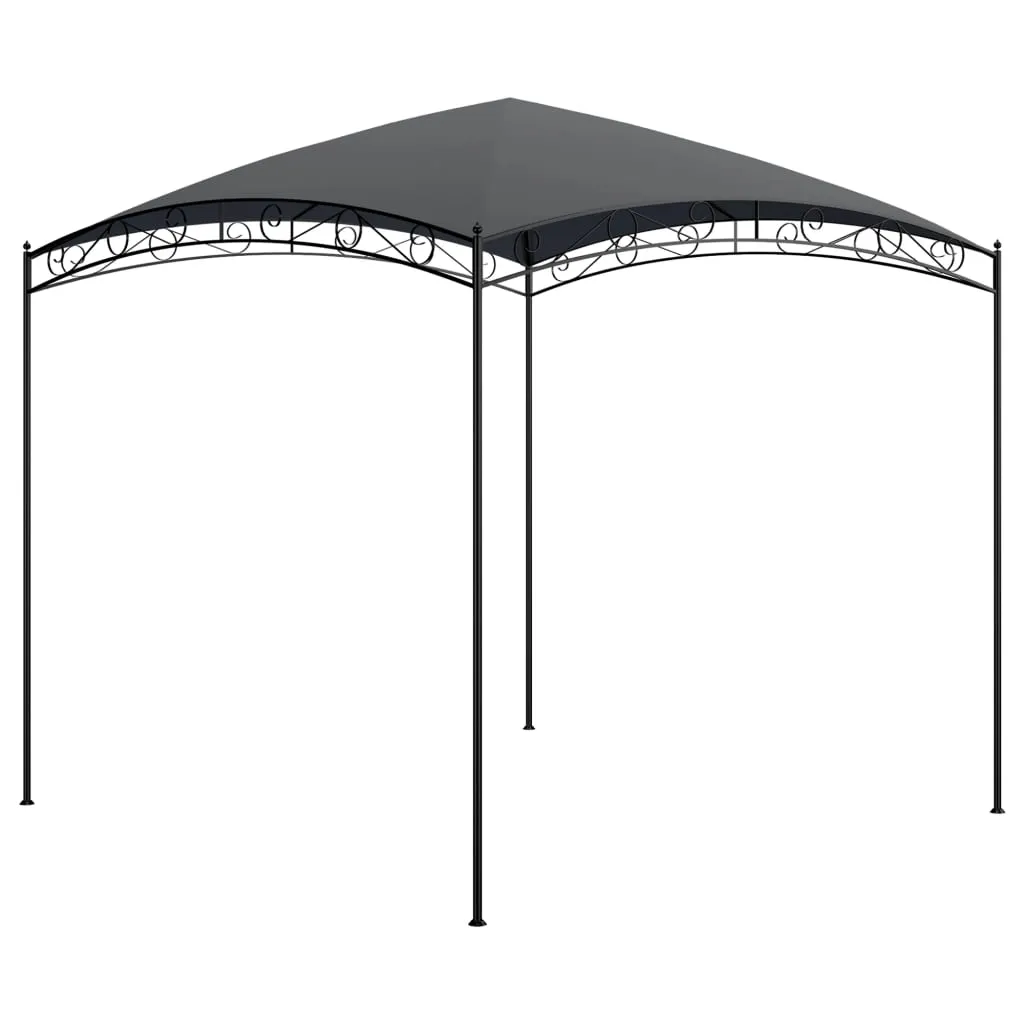 vidaXL Gazebo 3x3x2,65 m Antracite 180 g/m²