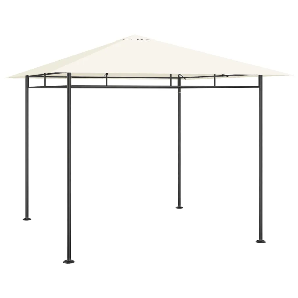 vidaXL Gazebo 3x3x2,7 m Crema 180 g/m²