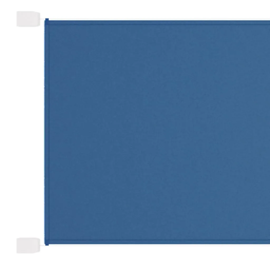 vidaXL Paravento Verticale Blu 60x600 cm in Tessuto Oxford