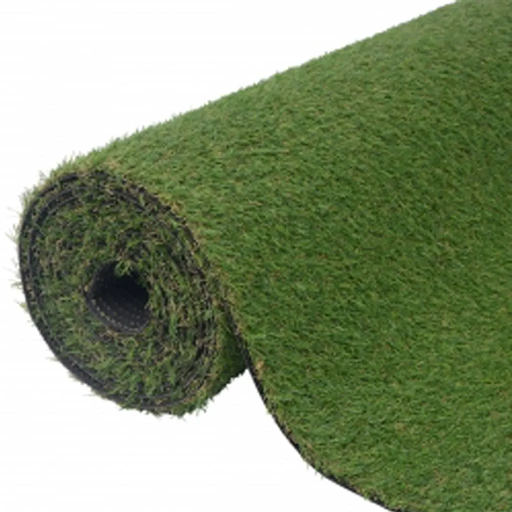 vidaXL Erba artificiale 1x5 m/20 mm Verde