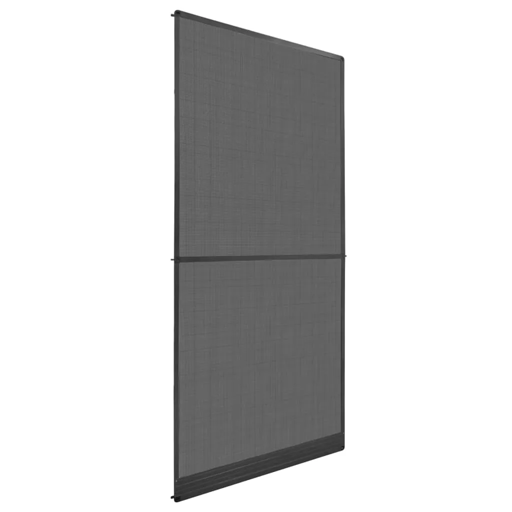 vidaXL Zanzariera con Cardini per Porte Antracite 100x215 cm