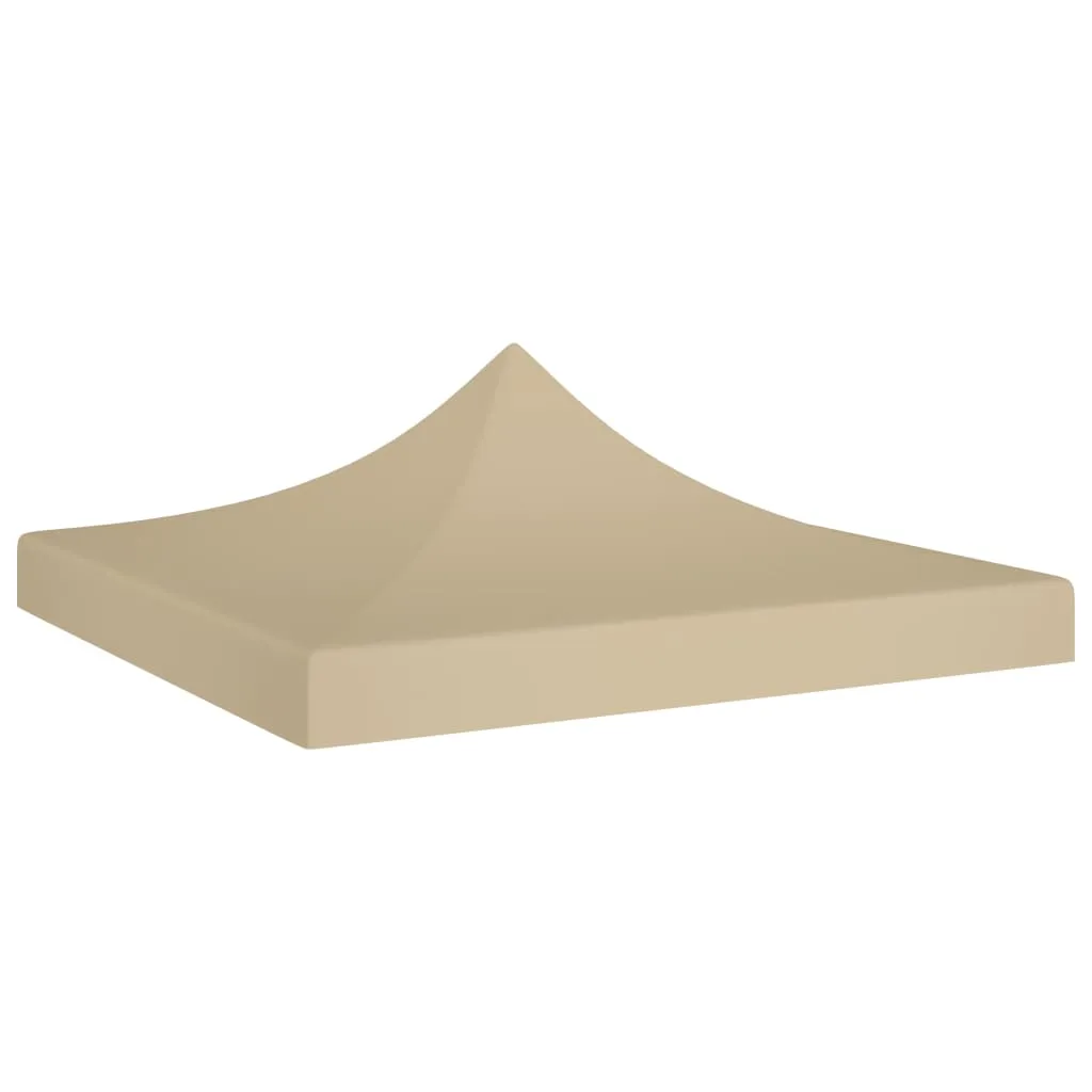 vidaXL Tetto per Tendone per Feste 2x2 m Beige 270 g/m²