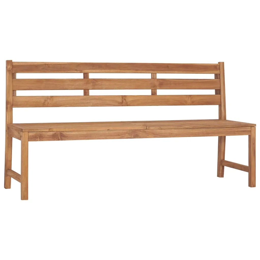 vidaXL Panchina da Giardino 170 cm in Legno Massello di Teak