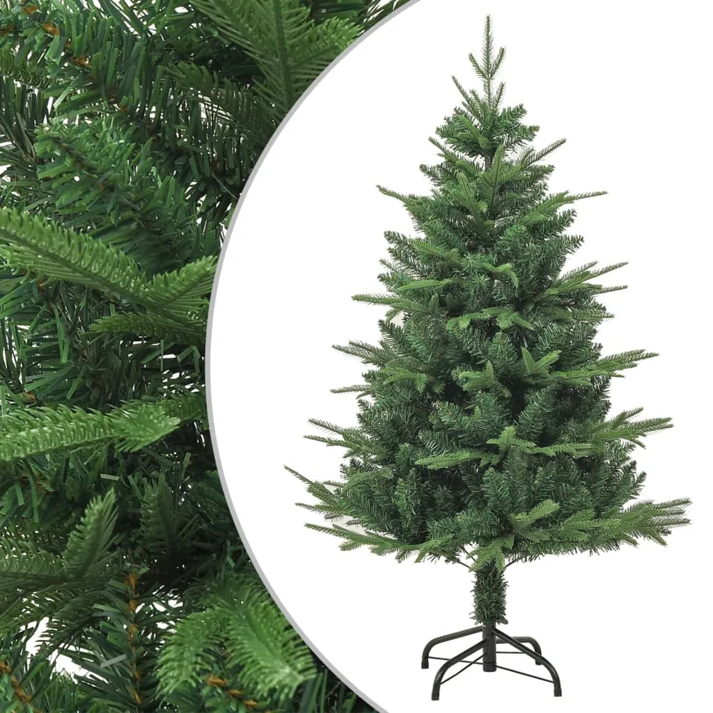 vidaXL Albero di Natale Artificiale Verde 120cm PVC e PE