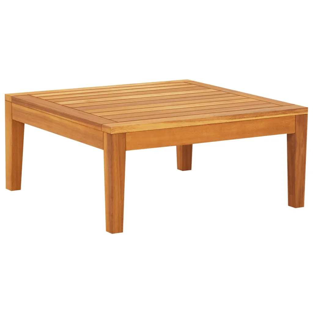 vidaXL Tavolo da Giardino 64x64x29 cm in Legno Massello di Acacia