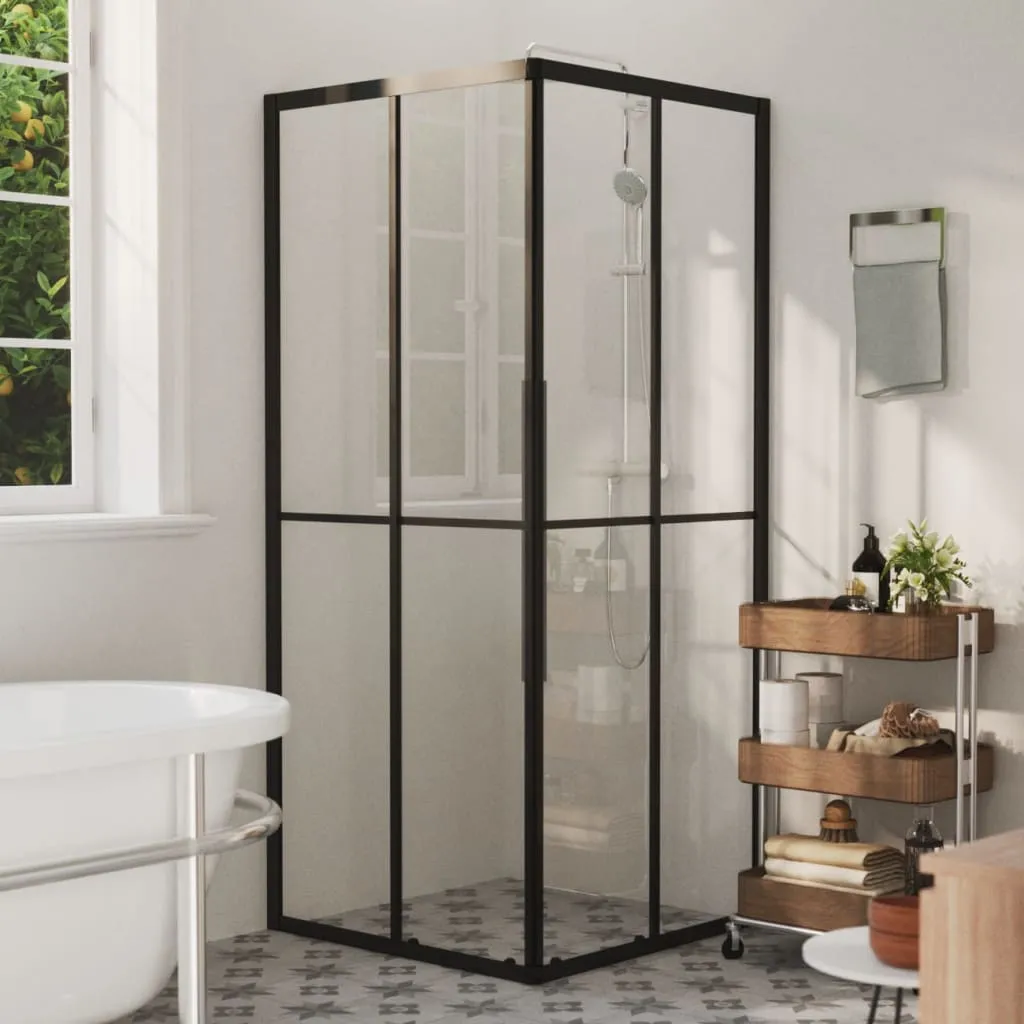 vidaXL Cabina Doccia ESG 80x80x180 cm