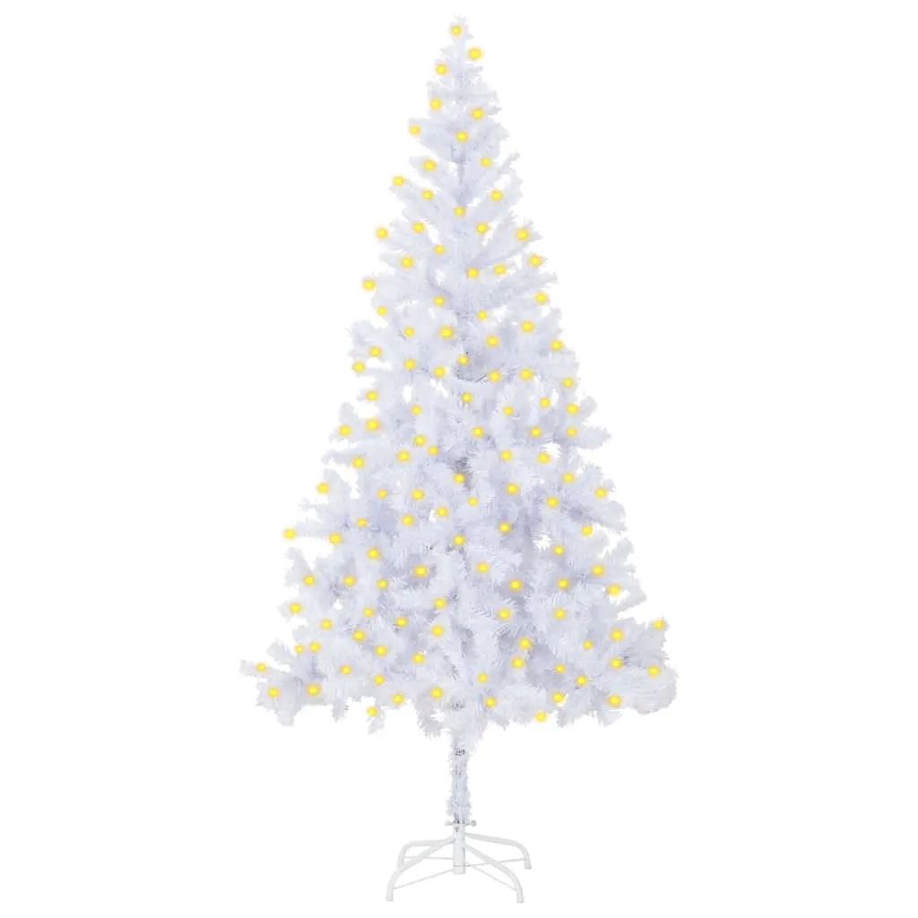 vidaXL Albero di Natale Preiluminato Artificiale 210 cm 910 Rami