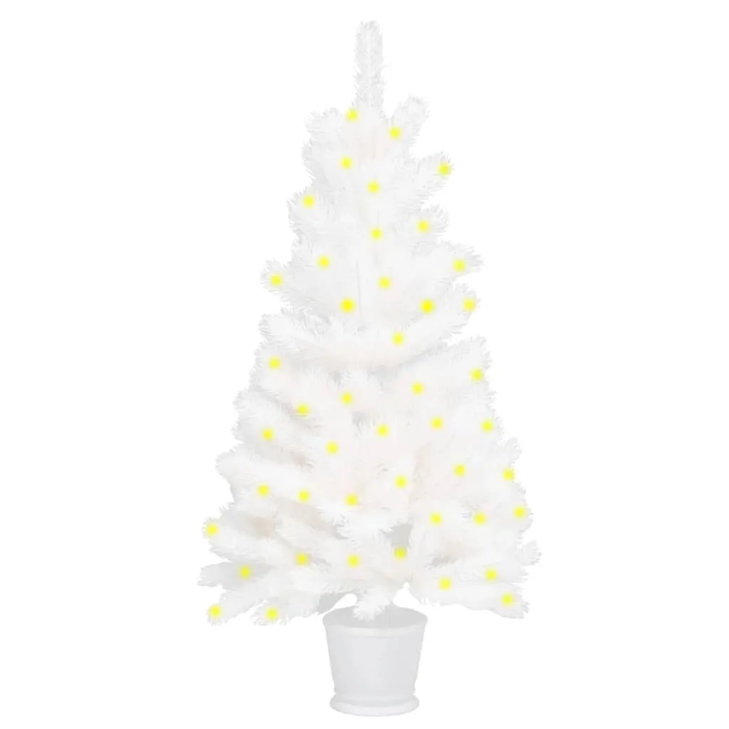 vidaXL Albero di Natale Artificiale Preilluminato 90 cm