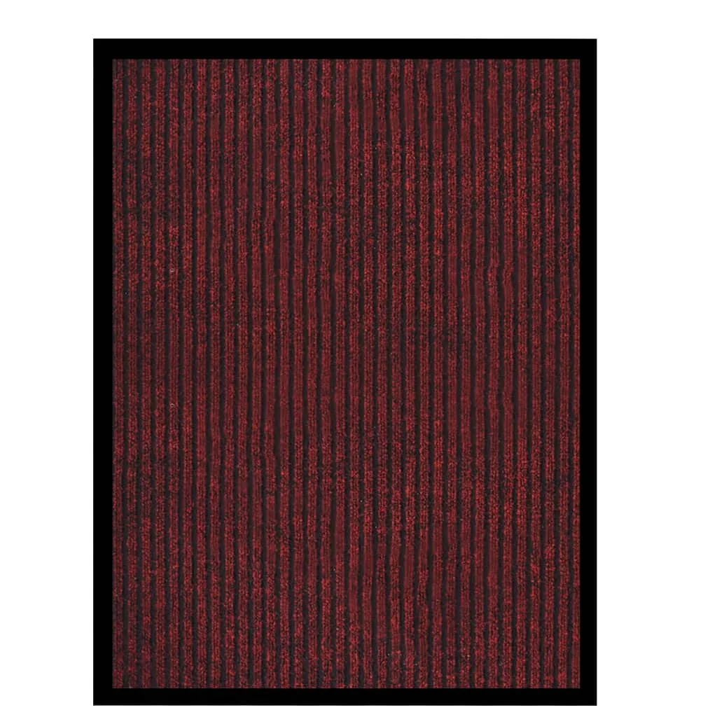 vidaXL Zerbino Striato Rosso 60x80 cm