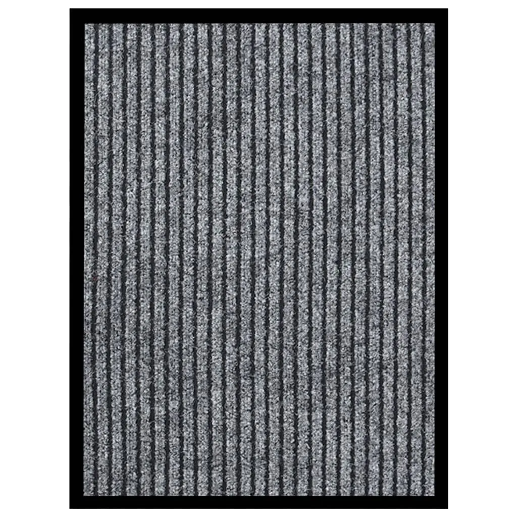 vidaXL Zerbino Striato Grigio 40x60 cm