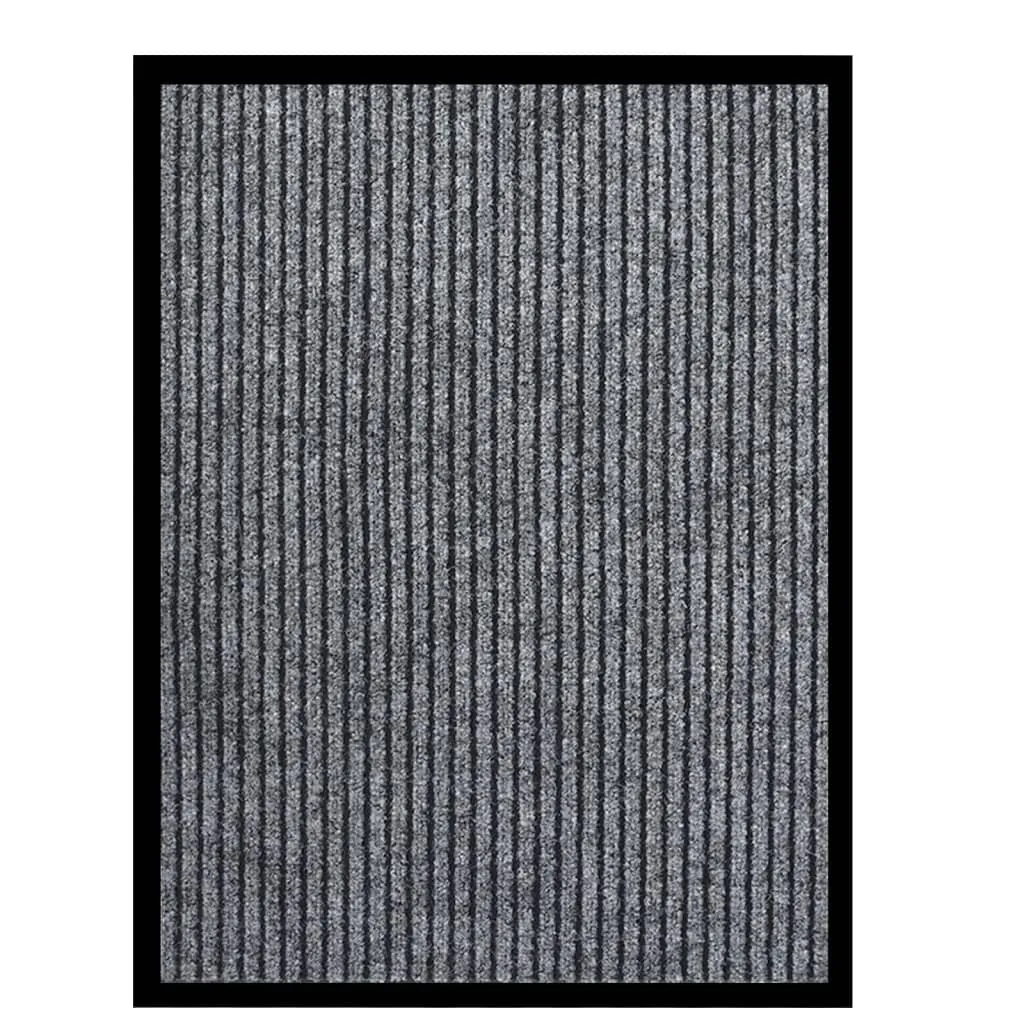 vidaXL Zerbino Striato Grigio 60x80 cm