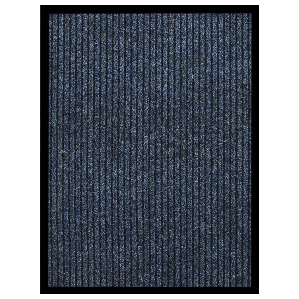 vidaXL Zerbino Striato Blu 60x80 cm