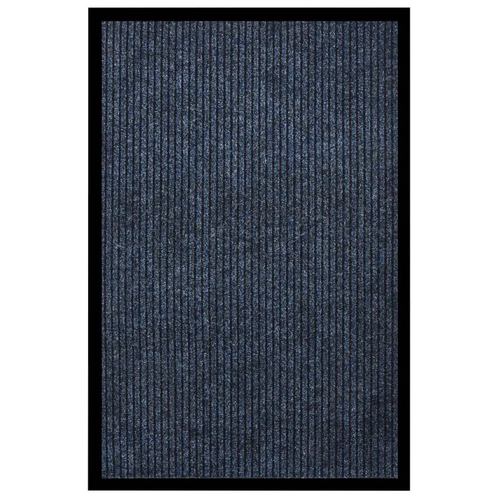 vidaXL Zerbino Striato Blu 80x120 cm