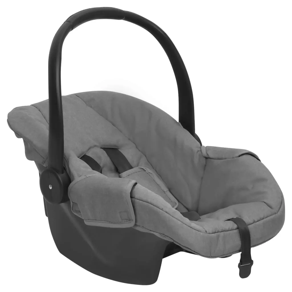 vidaXL Seggiolino per Auto Grigio Chiaro 42x65x57 cm