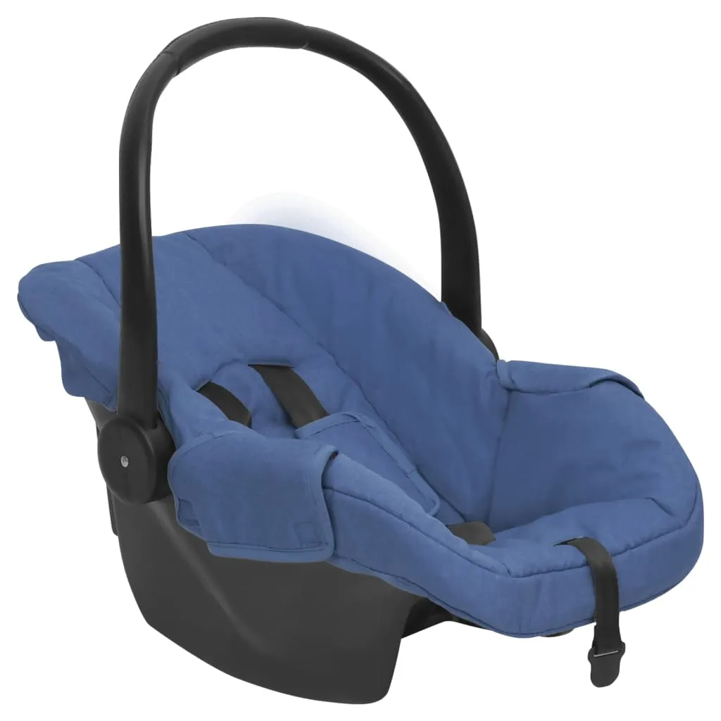 vidaXL Seggiolino per Auto Blu Marino 42x65x57 cm