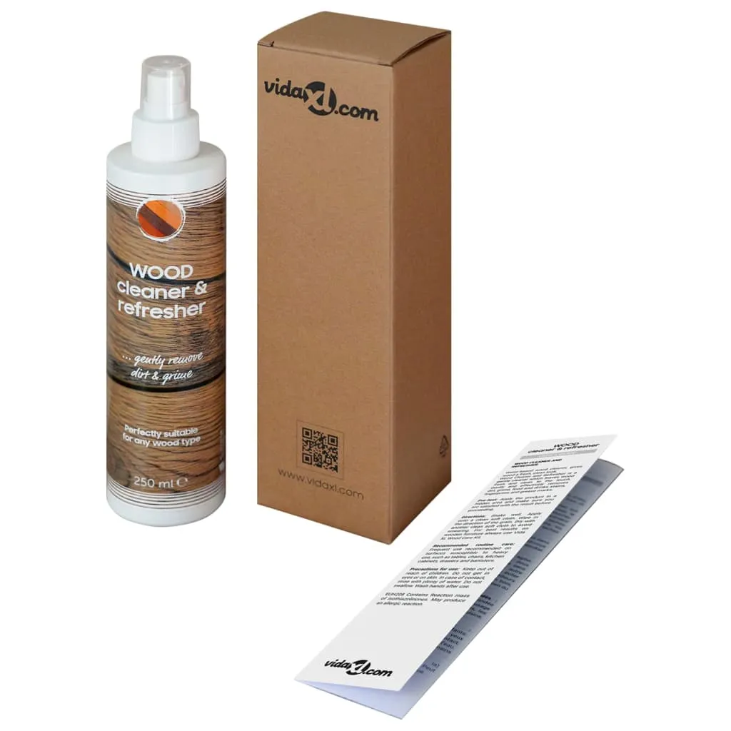 vidaXL Detergente e Rinfrescante per Legno 250 ml