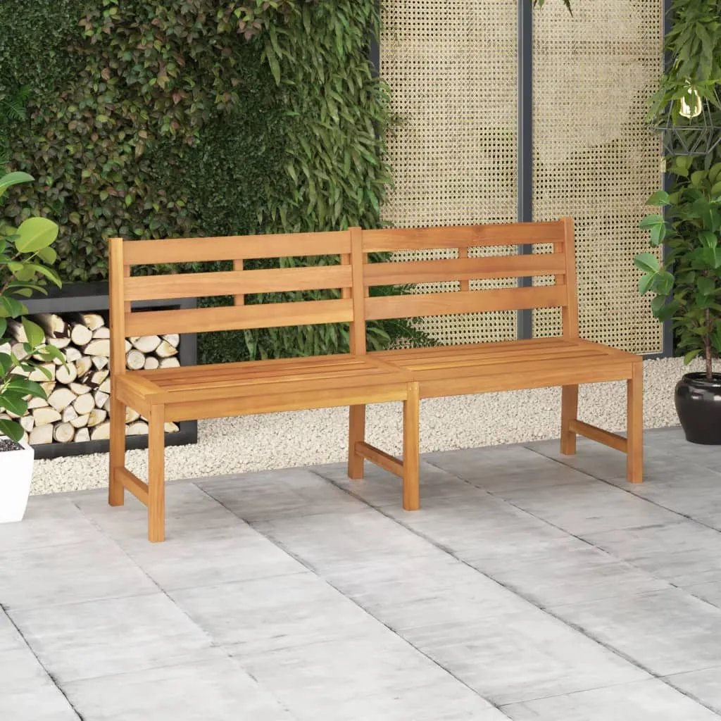 vidaXL Panchina da Giardino 180 cm in Legno Massello di Teak