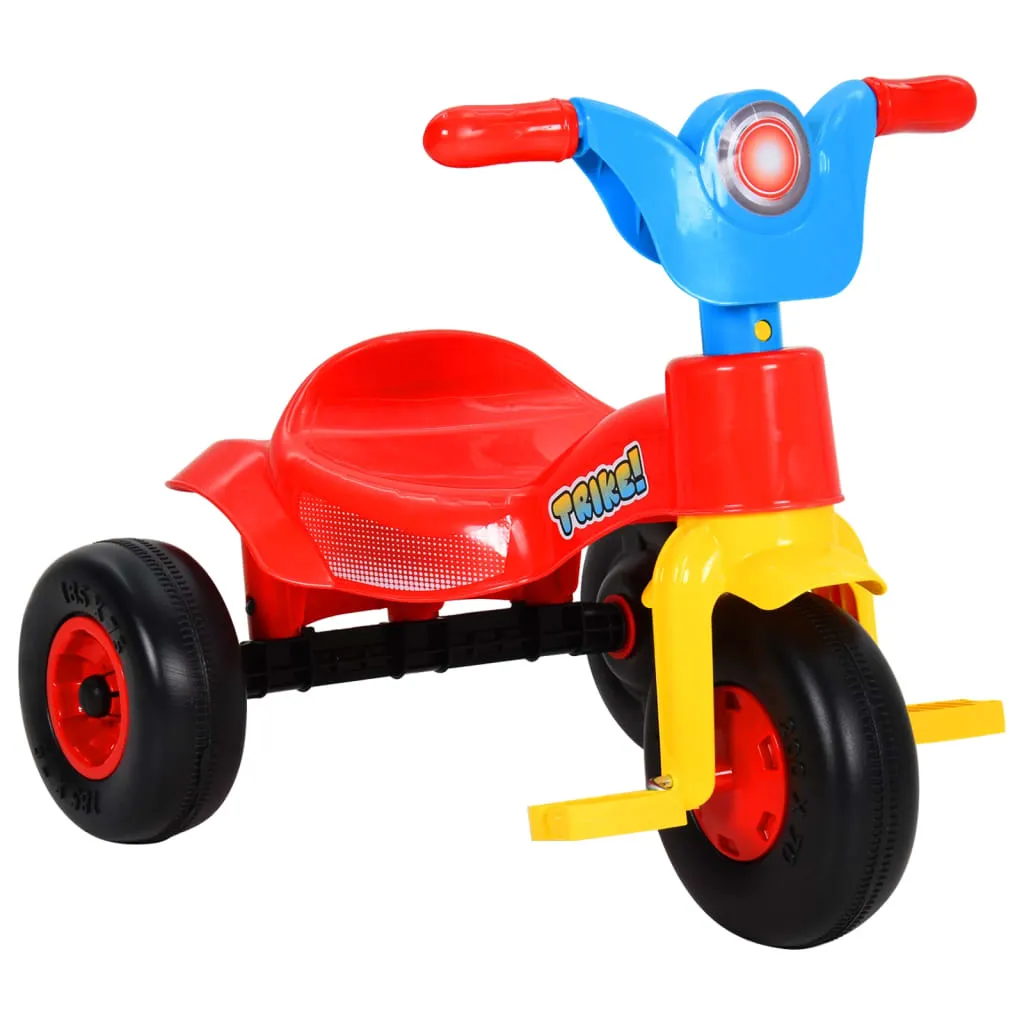 vidaXL Triciclo per Bambini Multicolore