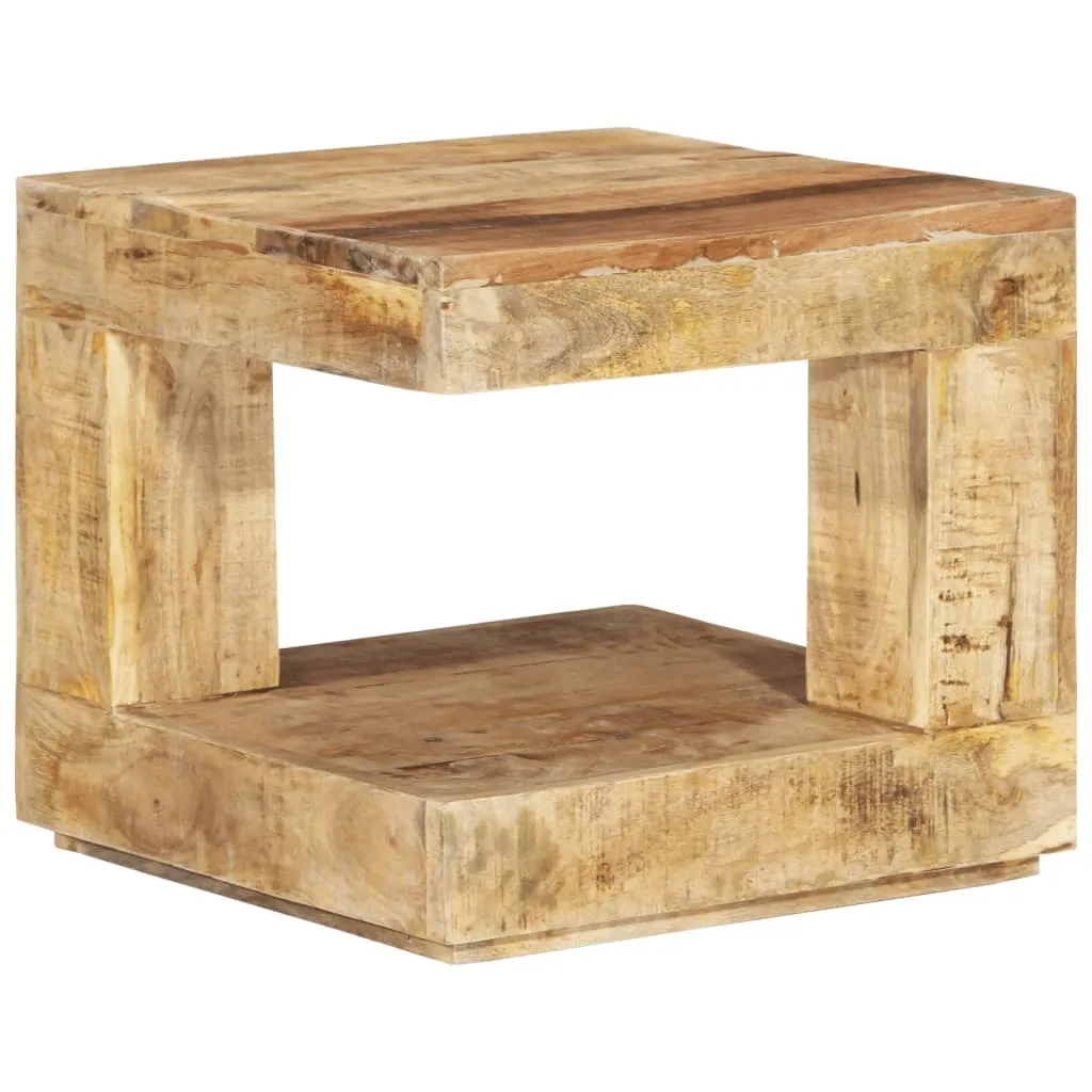 vidaXL Tavolino da Salotto 45x45x40 cm in Legno Massello di Mango